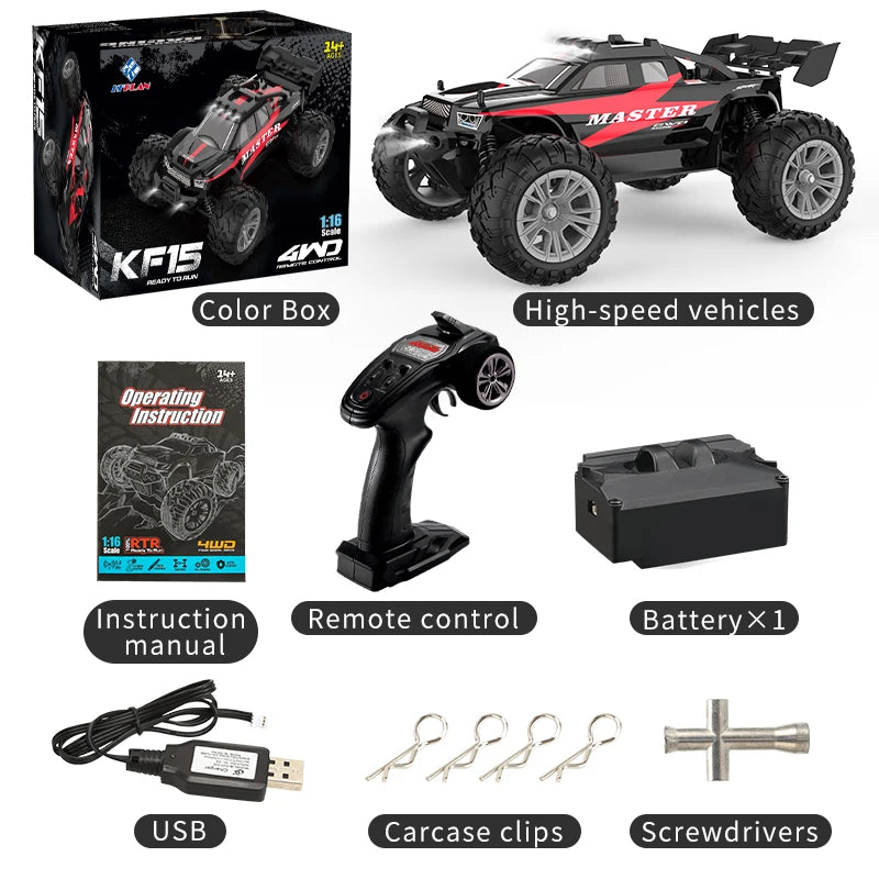 Remote Control High Speed Off-Road Drift Racing Car