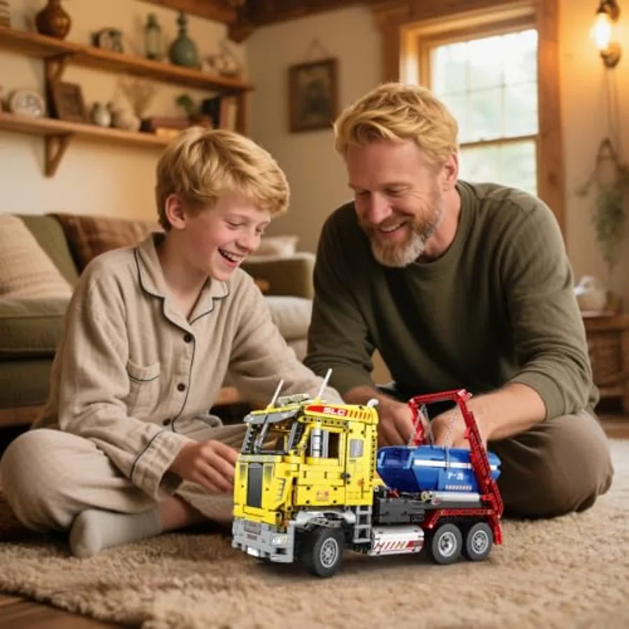 Truck Building Blocks Set With Remote Control