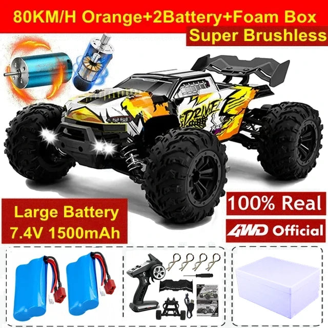 Super Brushless Brushed RC Car