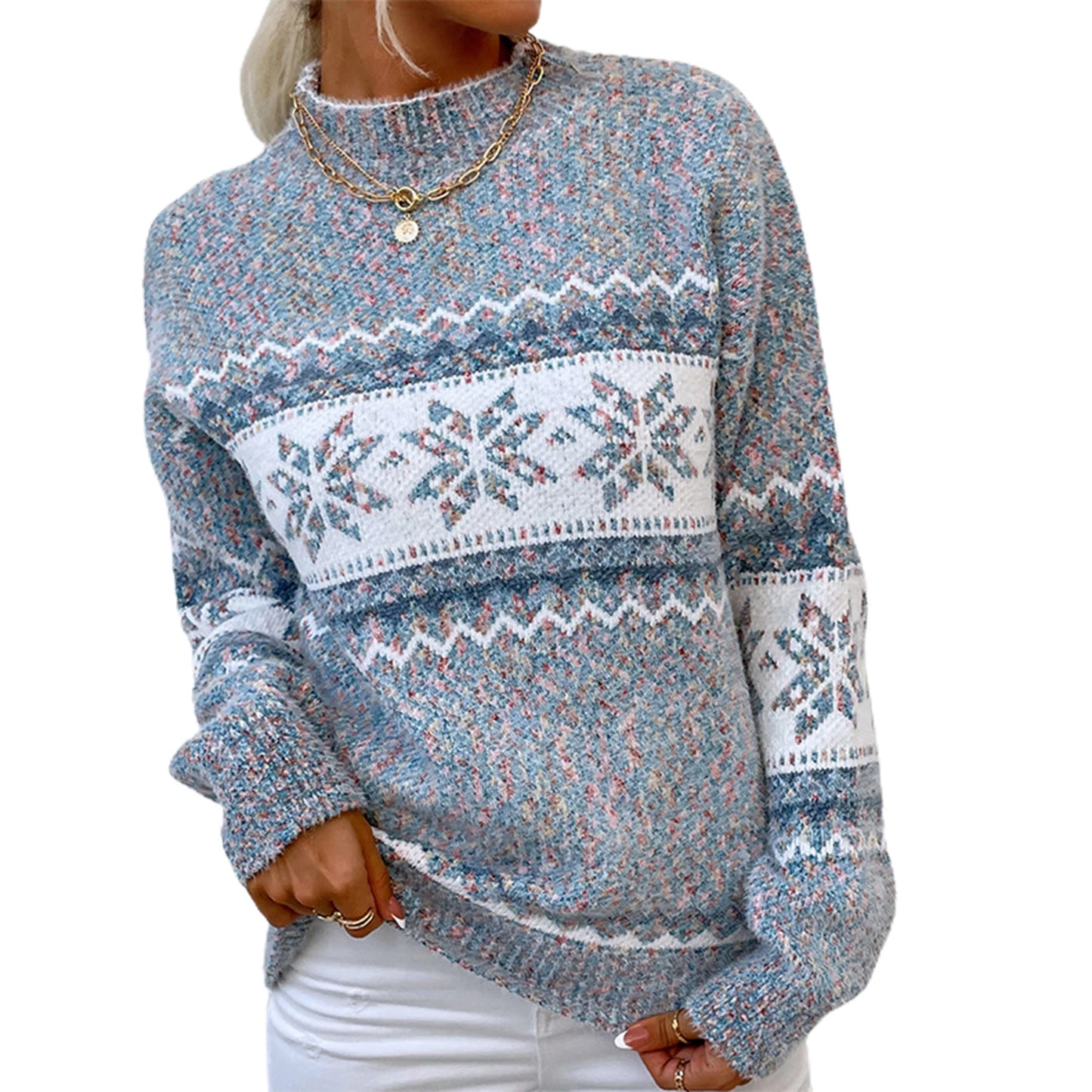 Women's Loose Christmas Knitted Sweater