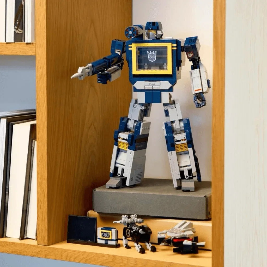 Robot Soundwave Building Blocks Assembly Brick Model Toys