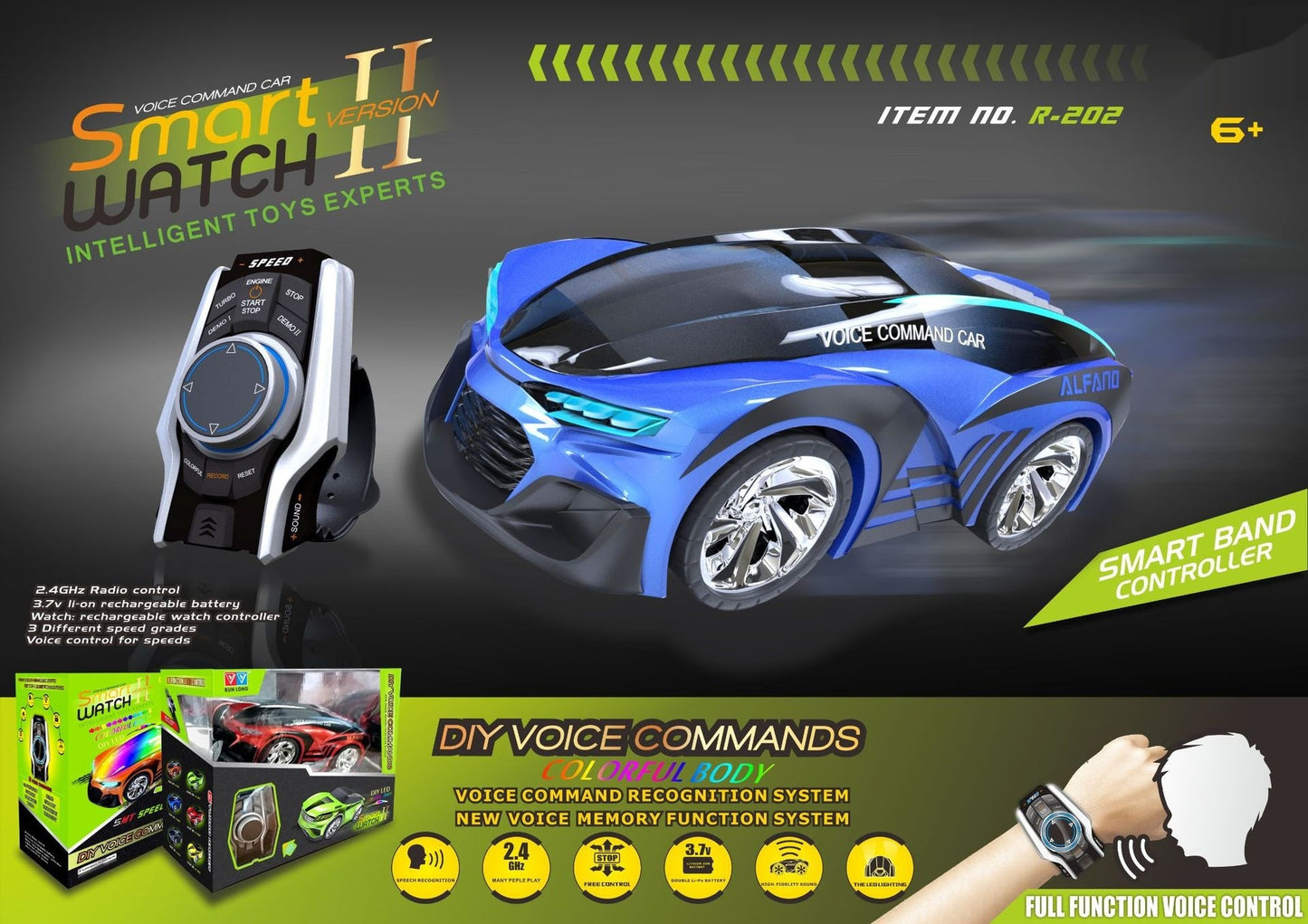 Voice-activated Electric Remote Control Car