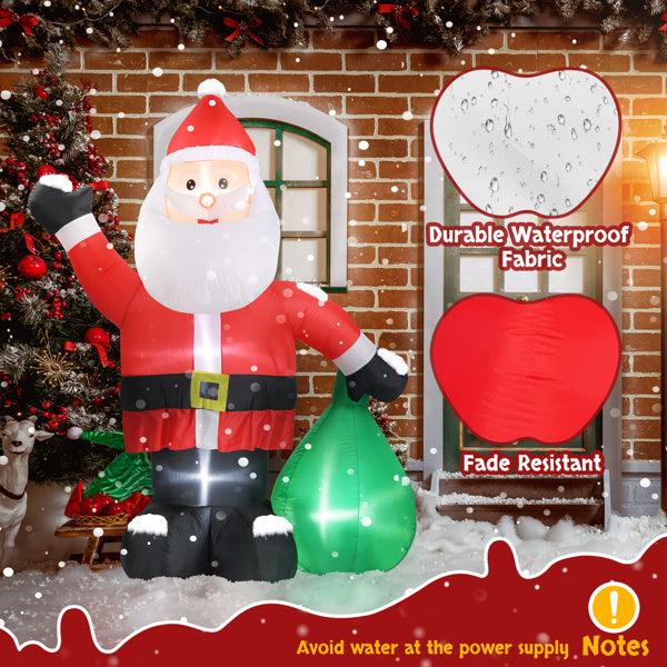 Christmas Inflatable Santa Claus 6ft