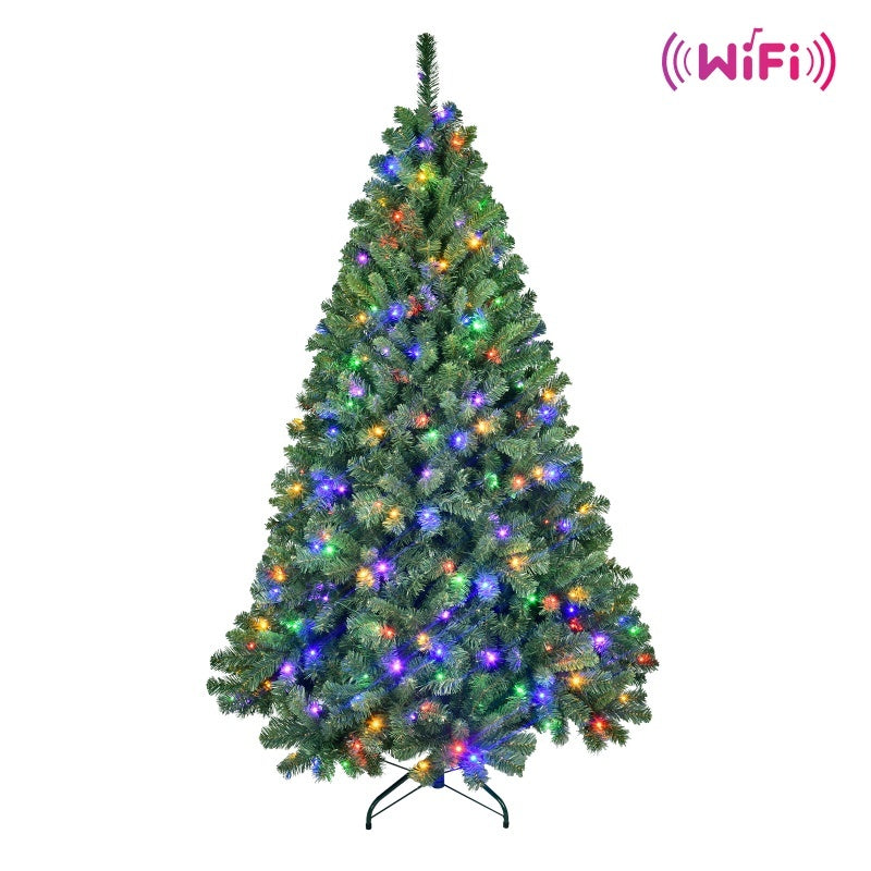 PVC Christmas Tree With Lights