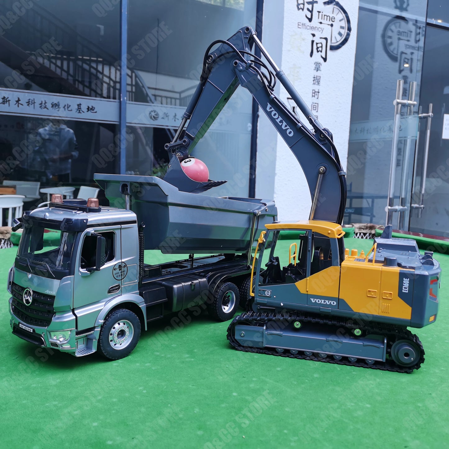 Double E598 Large Remote Control Excavator