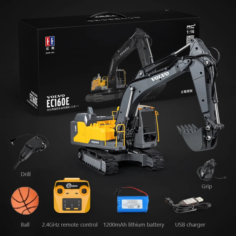 Double E598 Large Remote Control Excavator