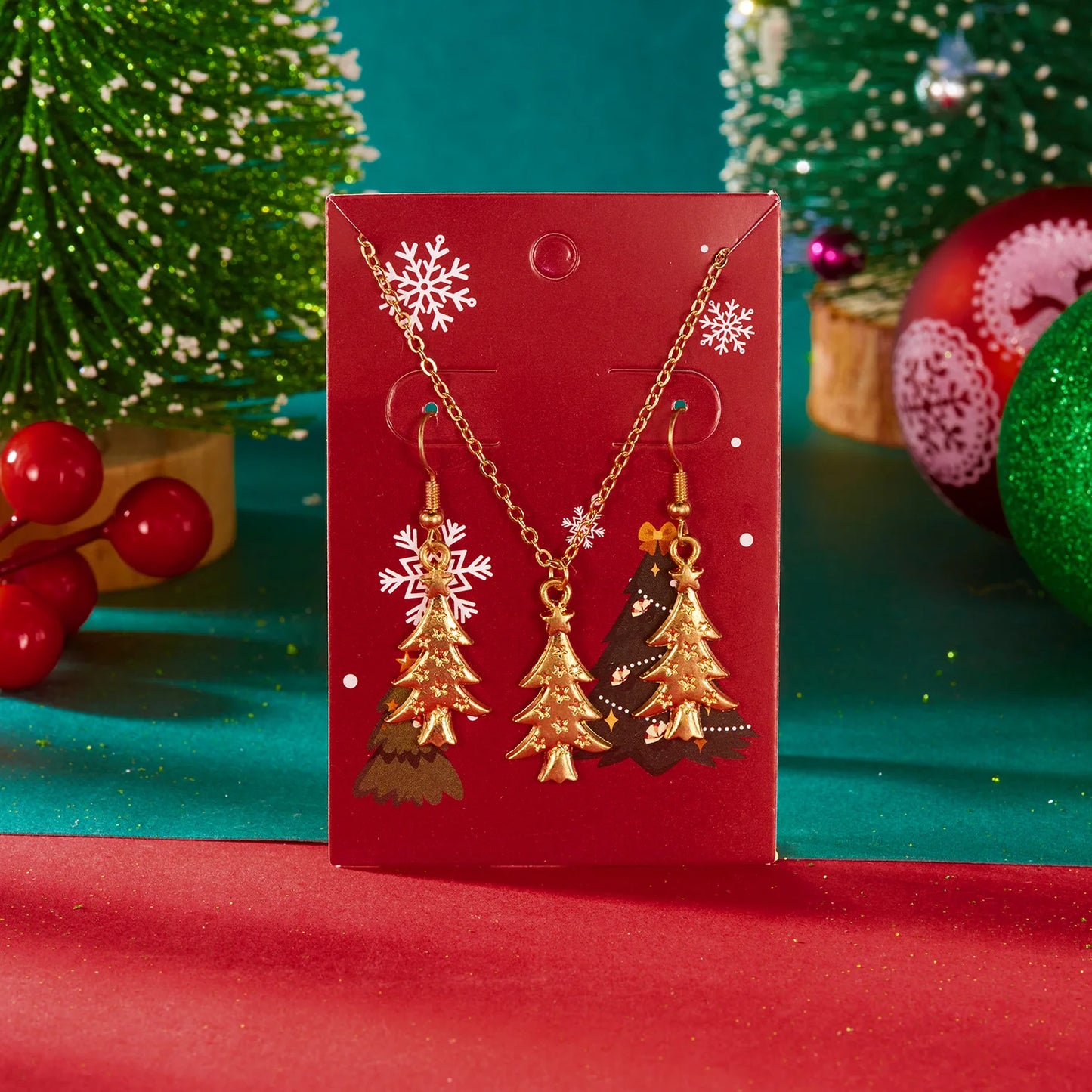 Luxurious Christmas Jewelry Set For Women