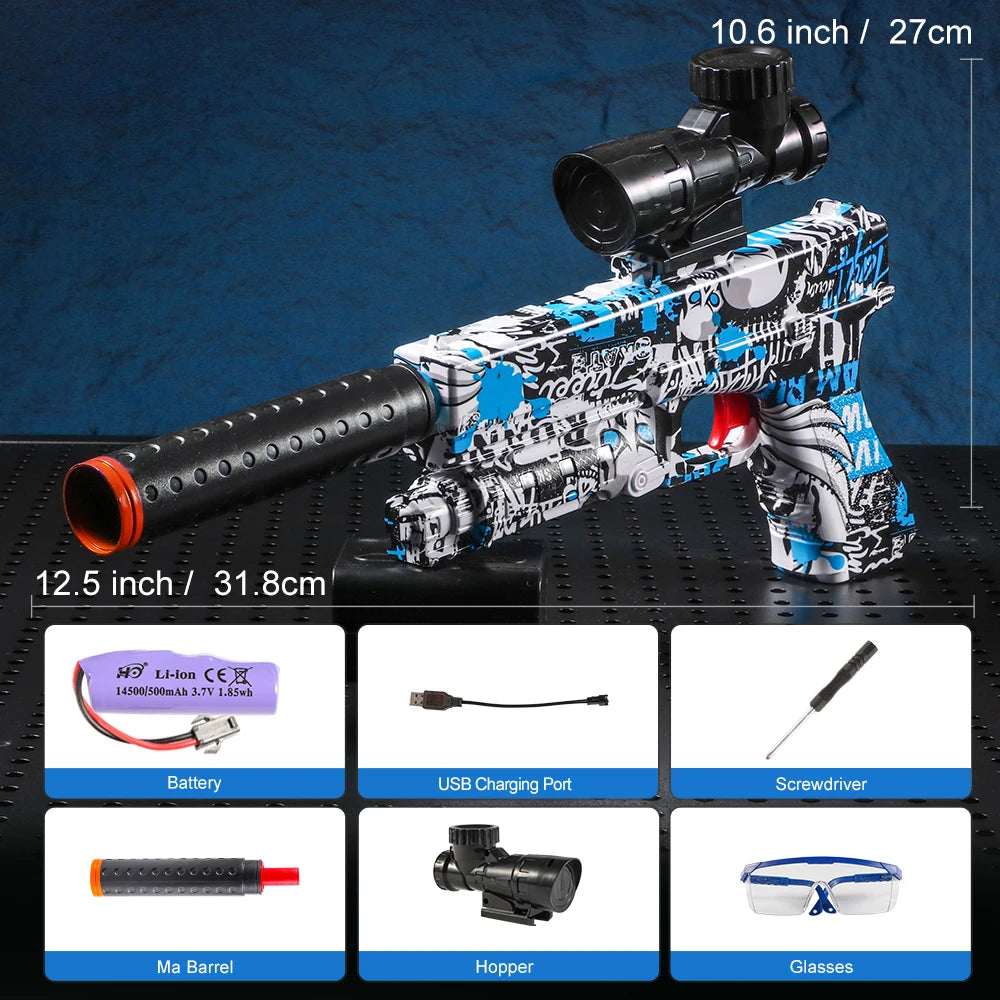 Exclusive M4 Electric Gel Ball Blaster Toy Gun