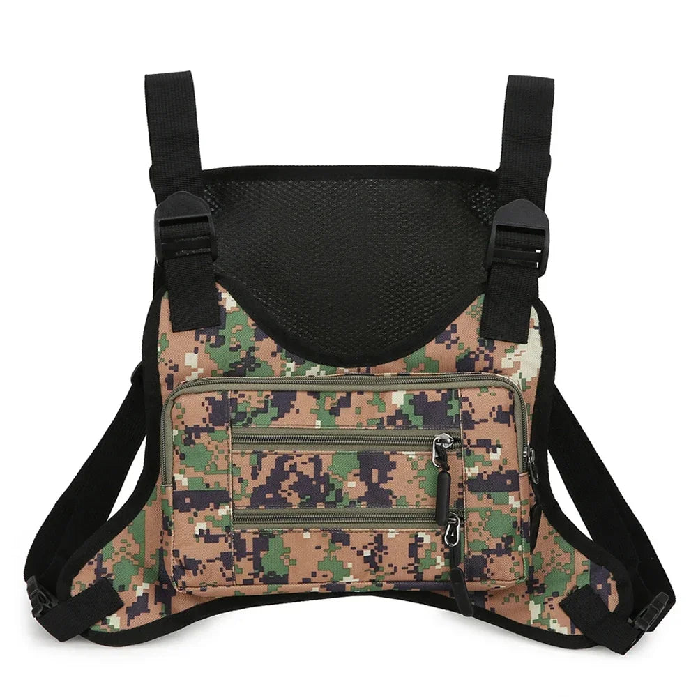 Sports Chest Bag With Adjustable Strap