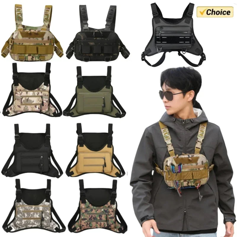 Sports Chest Bag With Adjustable Strap