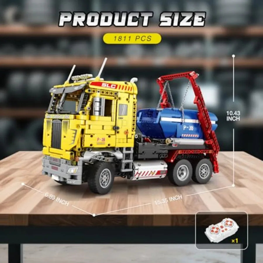 Truck Building Blocks Set With Remote Control