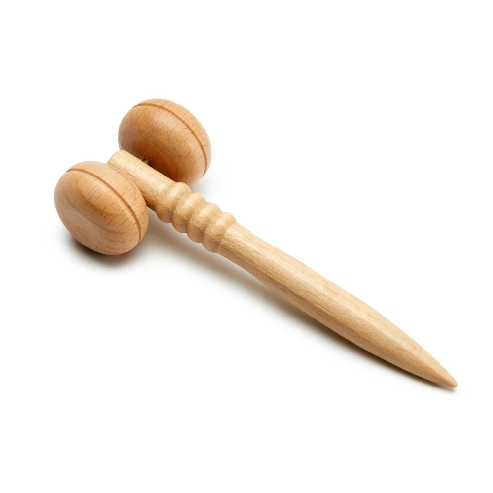 Wooden Face Massage Roller Anti-aging