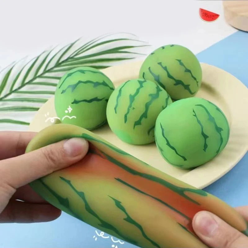 New Artificial Fruit Watermelon Squeeze Toy