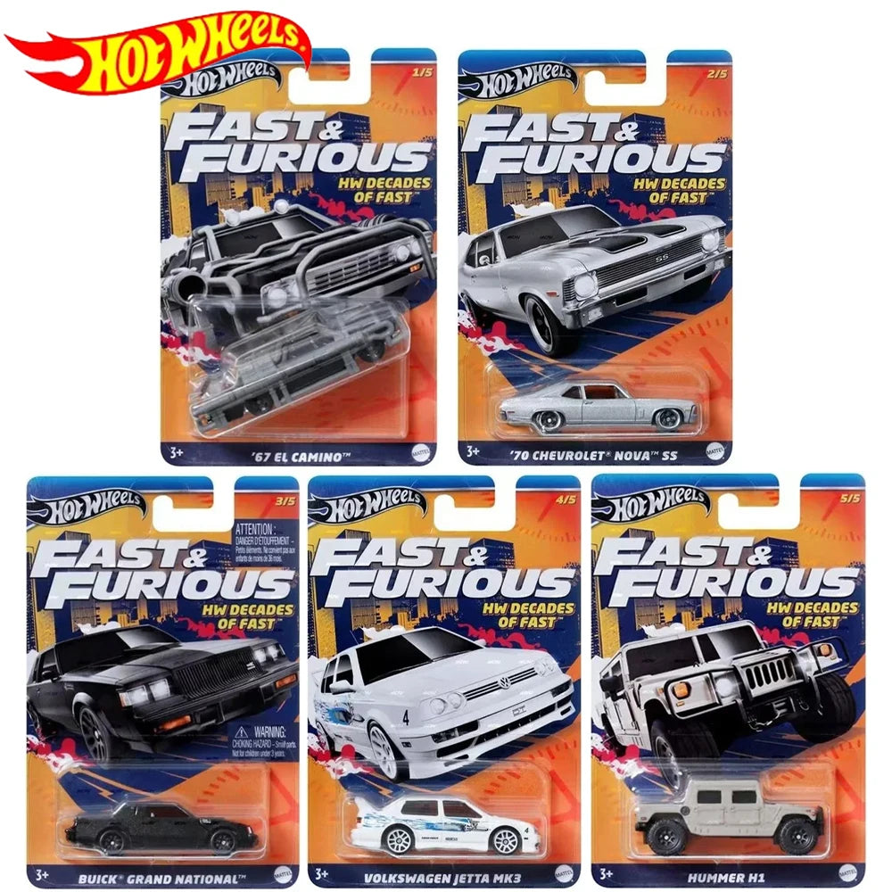 Hot Wheels Cars Fast & Furious