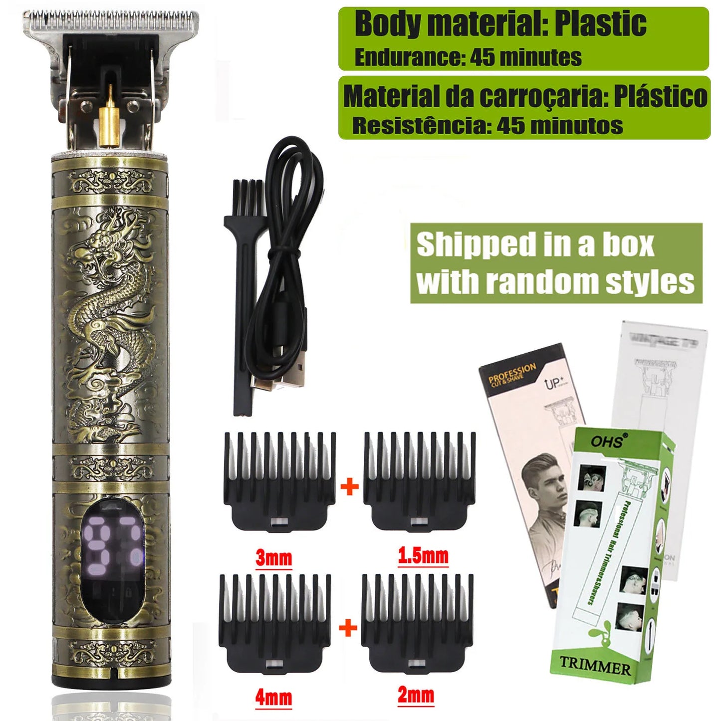 Luxurious Hair Clipper For Shaving