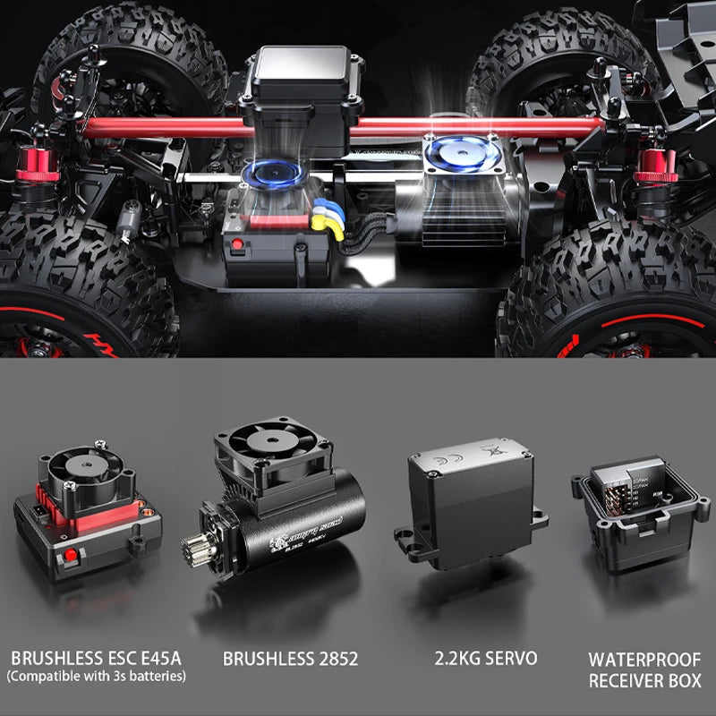 Brushless Hyper Remote Control Off-road Racing Truck