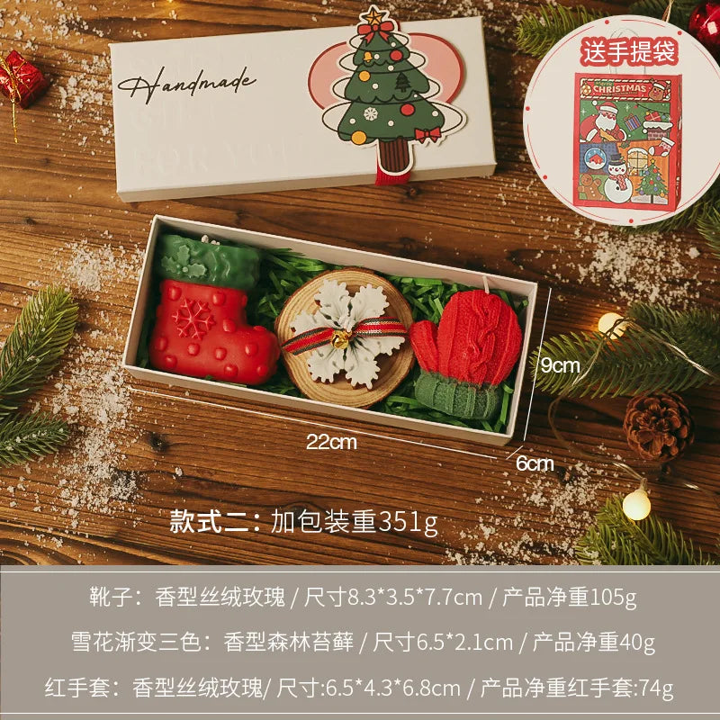 Christmas Scented Candle Gift Set