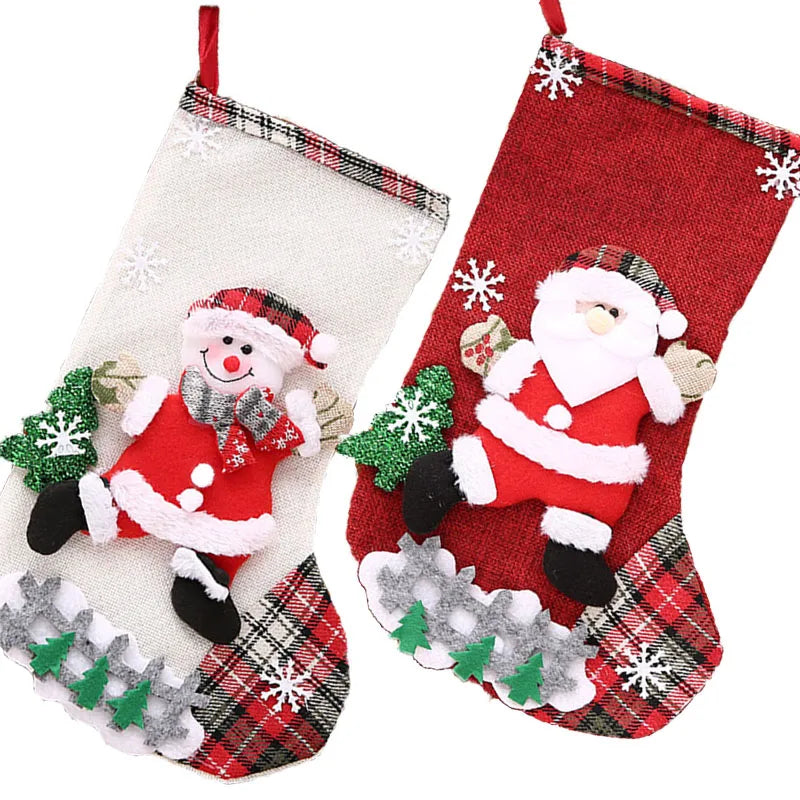Christmas Decorative Socks 1pcs