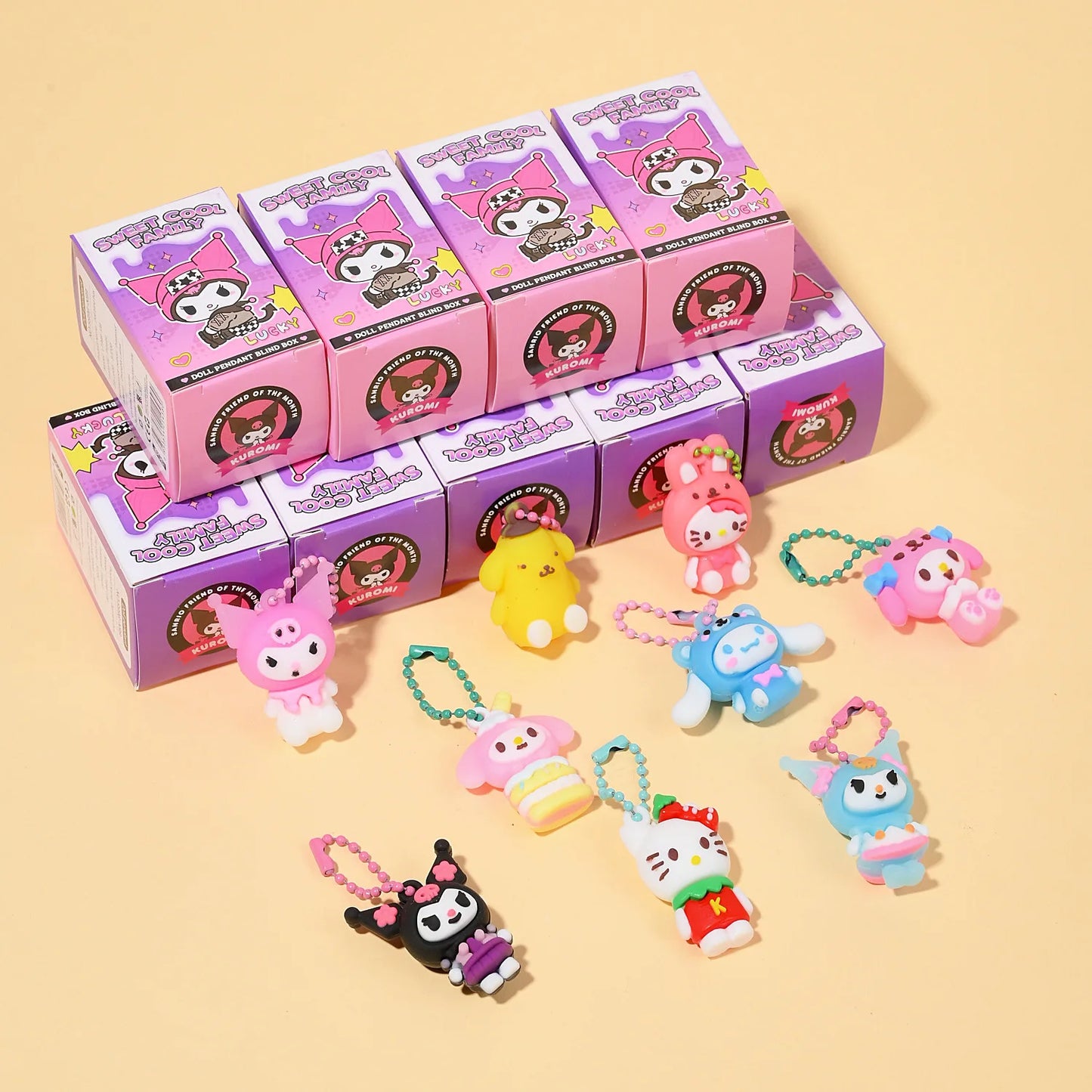 Anime Hello Kitty Keychain Pendant Character
