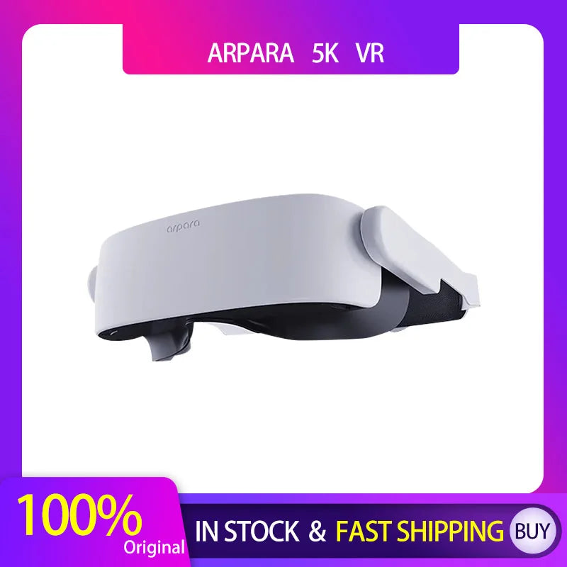 Arpara 5K Virtual Reality Headset Head Display Dual OLED Ultra-clear