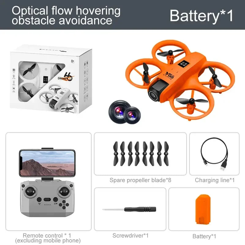 V66 Mini Drone 8K Profession HD Wide Angle Camera
