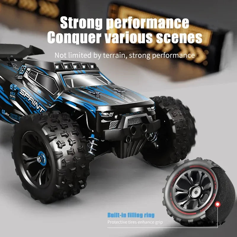 Remote Control High Speed Drift Monster Truck With LED