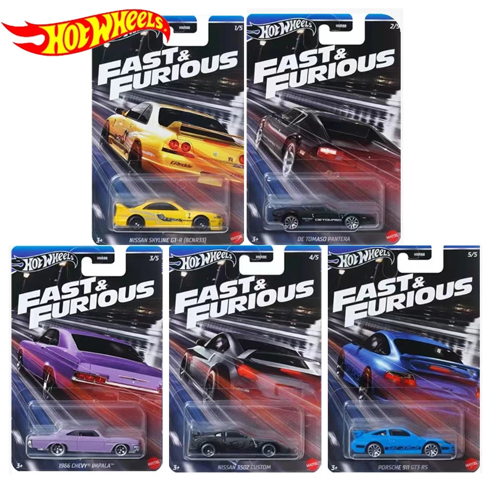 Hot Wheels Cars Fast & Furious