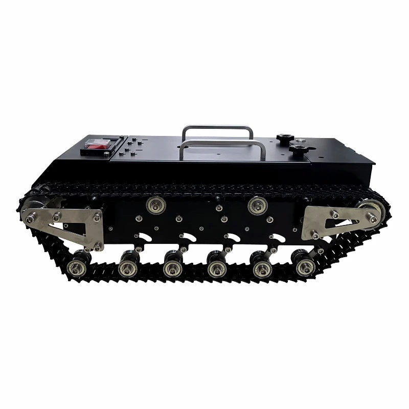 Remote Control Tank With Metal Track Shock Absorption