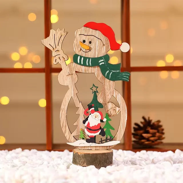 Christmas  DIY Wooden Crafts Decoration