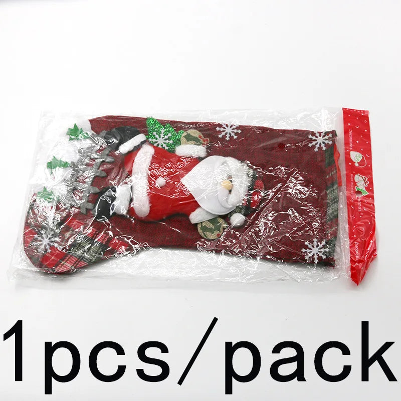 Christmas Decorative Socks 1pcs
