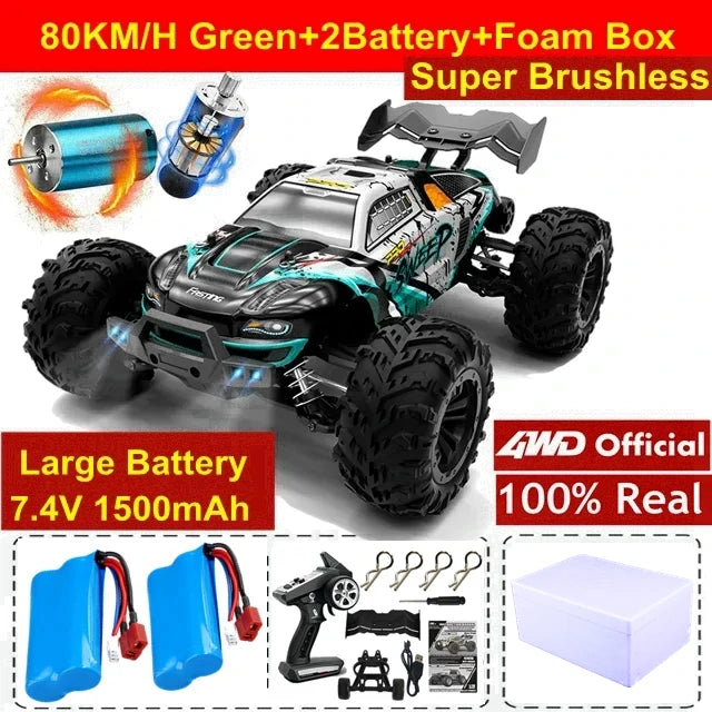 Super Brushless Brushed RC Car