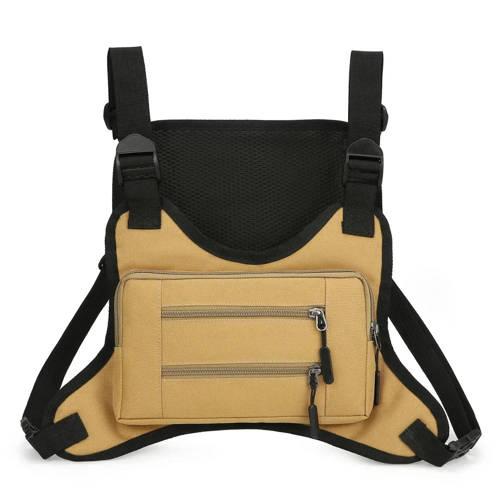 Sports Chest Bag With Adjustable Strap