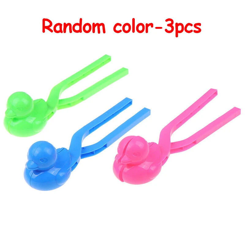 Cute Duckling Model Snowball Clip Toys