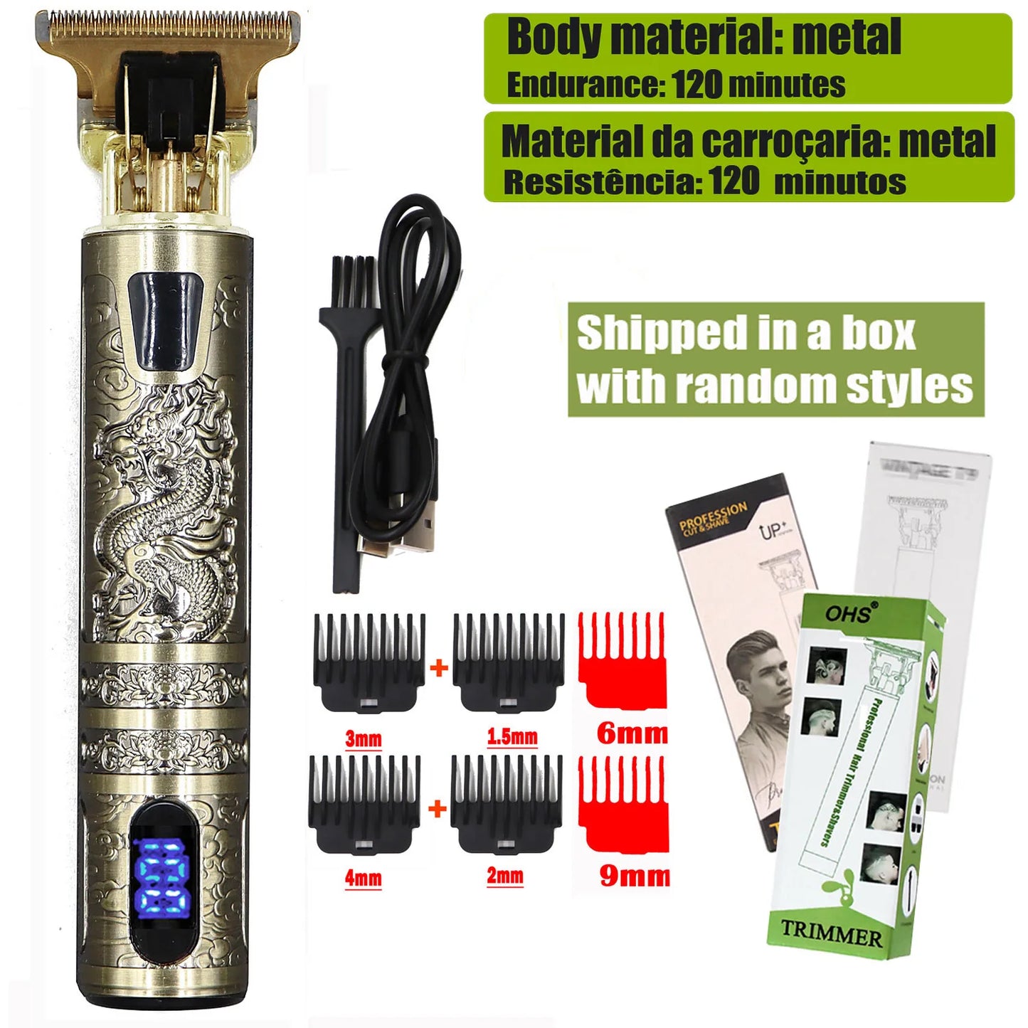 Luxurious Hair Clipper For Shaving