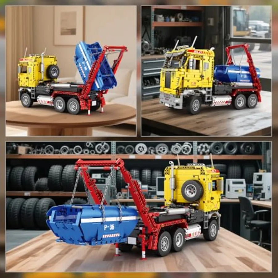 Truck Building Blocks Set With Remote Control