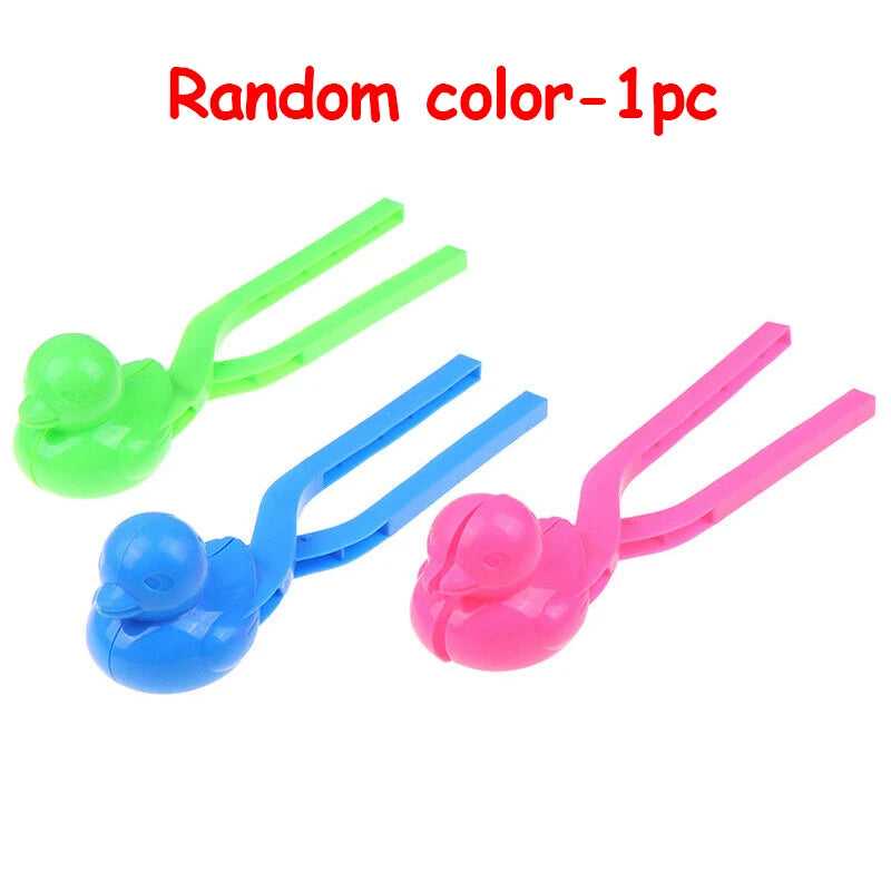 Cute Duckling Model Snowball Clip Toys