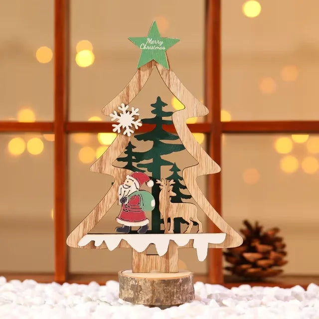 Christmas  DIY Wooden Crafts Decoration