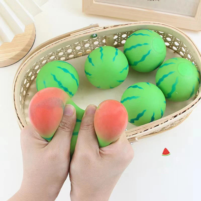 New Artificial Fruit Watermelon Squeeze Toy