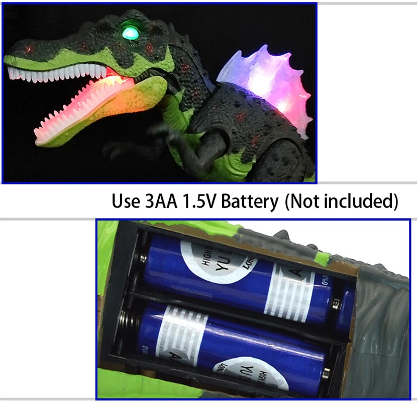 Large Electric Robotic Dinosaur Toy Jurassic Park