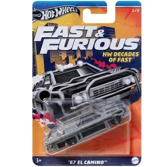 Hot Wheels Cars Fast & Furious