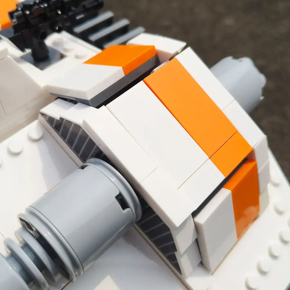 Snowfighter Brick Model Building Blocks Toy