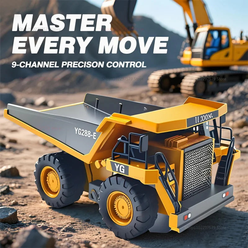 Remote Control Excavator With Lights