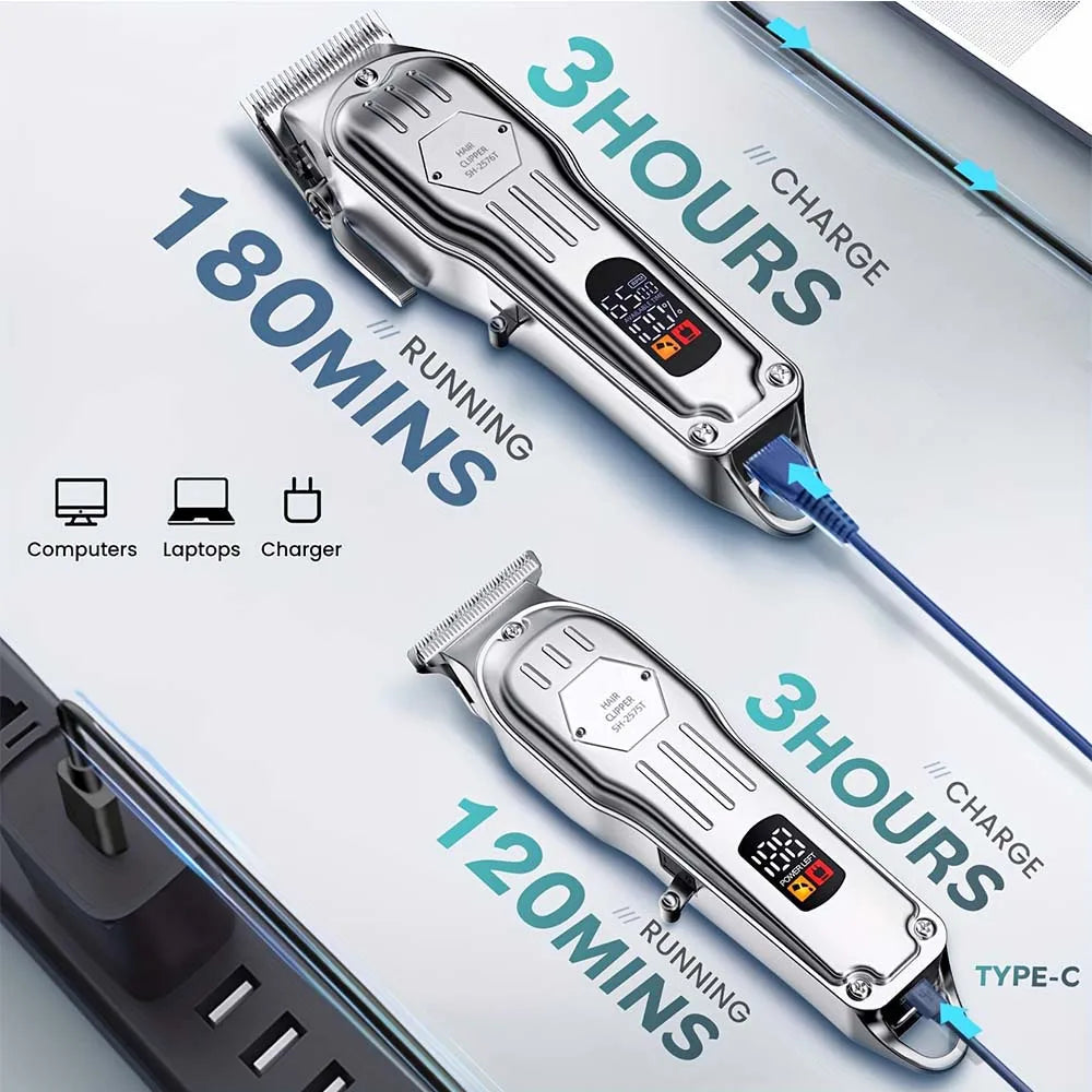 Hair Clippers and Trimmers Set