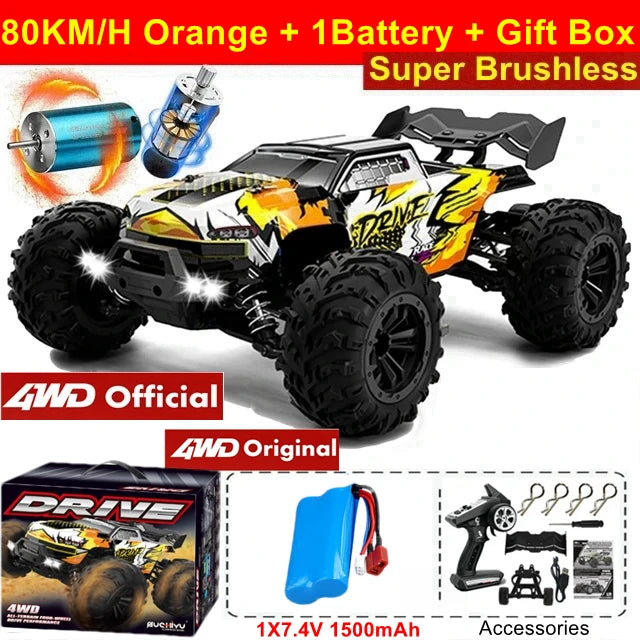 Super Brushless Brushed RC Car