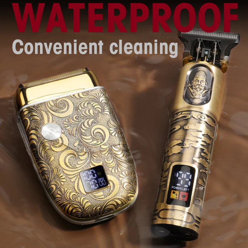 Hair Clippers Cordless Men Grooming Kit