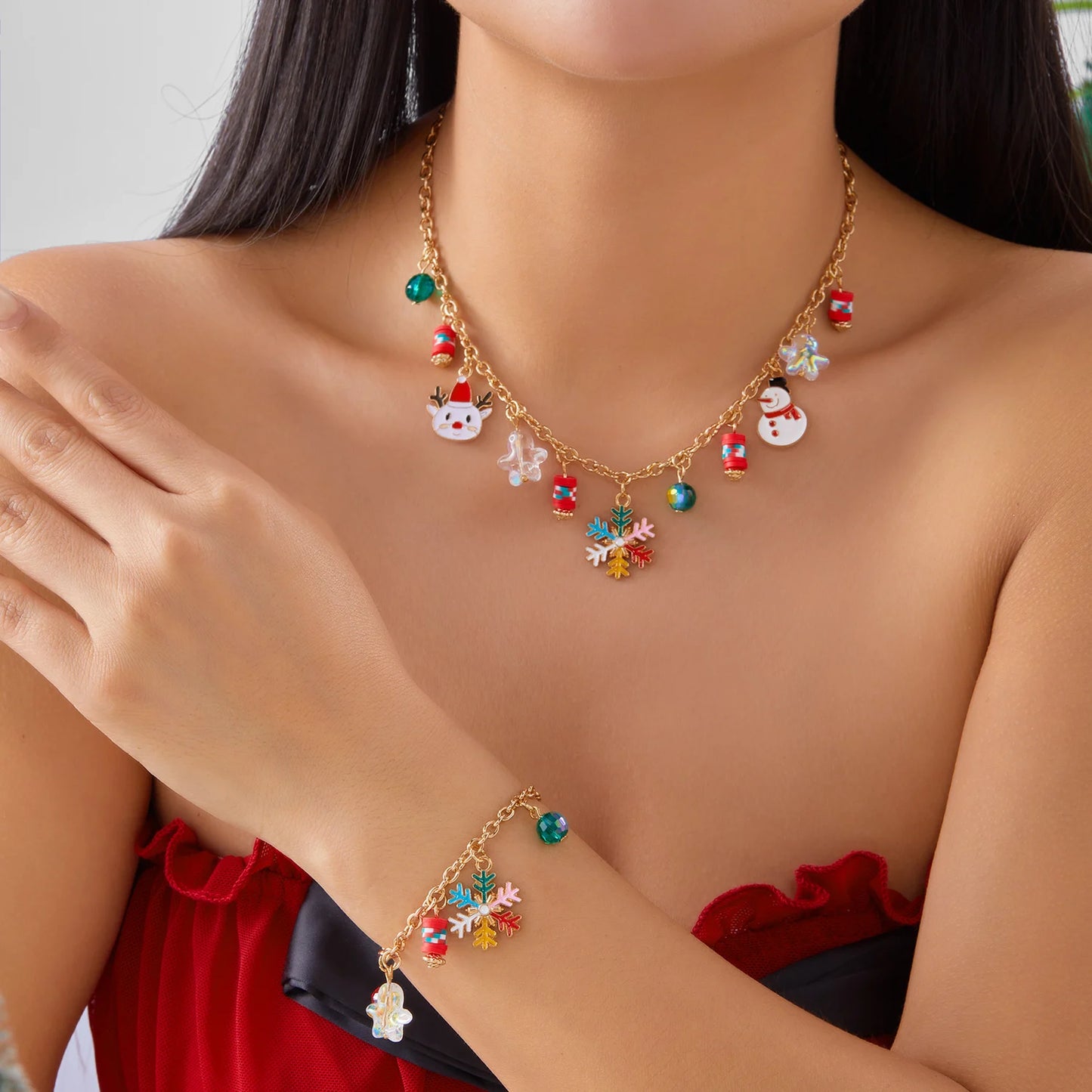 Enchanting Christmas Jewelry Set