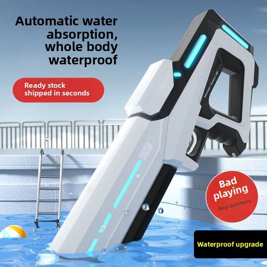 Electric, Automatic Water-Absorbing Toy Gun