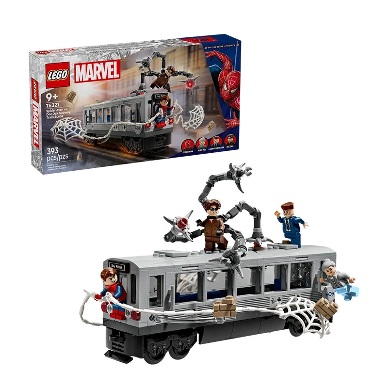 Lego Building Blocks, Marvel Spider Man vs. Doctor Octopus