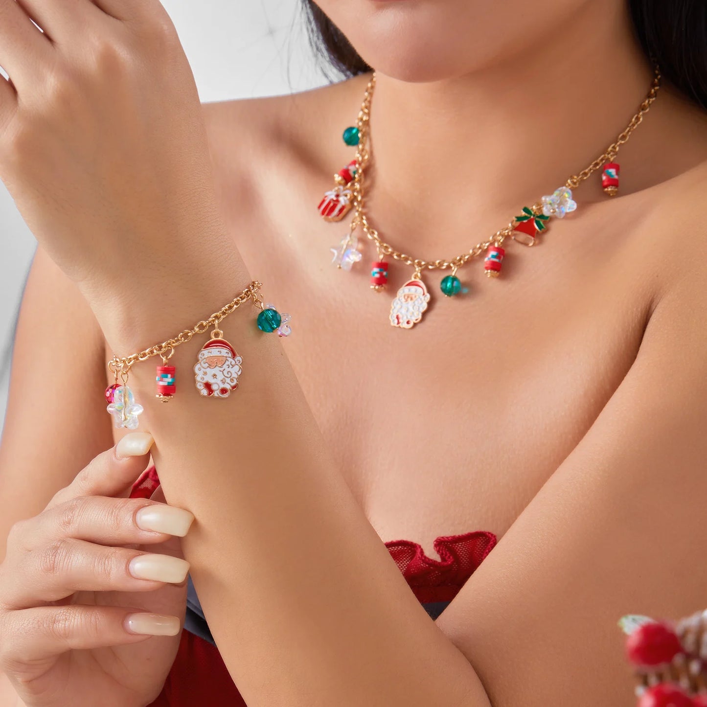 Enchanting Christmas Jewelry Set