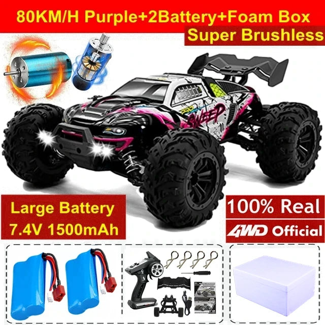 Super Brushless Brushed RC Car